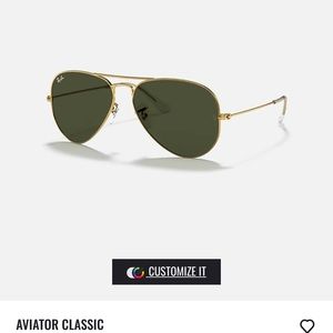 Ray Ban Aviator classic 58/14